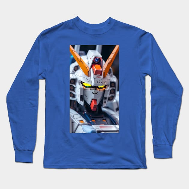 Gundam Long Sleeve T-Shirt by CH - B